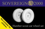 S2KA012 - Humber scout car wheel set
